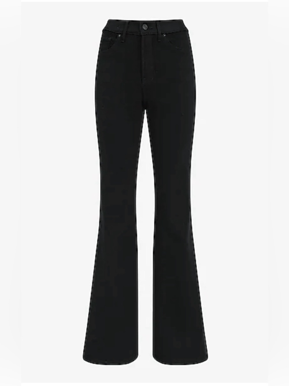 Brand new with tags Express Black High-Rise Flared Wide-Leg Jeans in blue